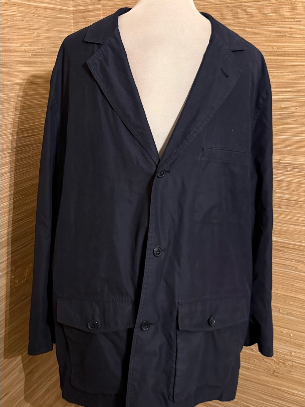 TravelSmith Navy Lightweight Utility Blazer